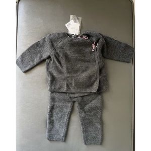 Bonpoint Grey Set Size 3M